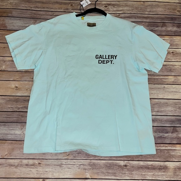 Gallery Dept. New Souvenir Tee Baby Blue M - Picture 6 of 9